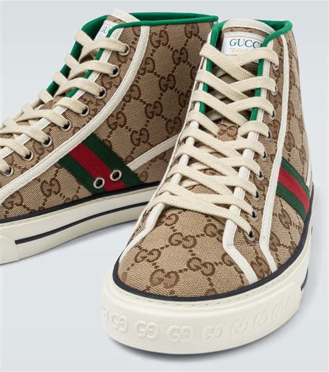 gucci tennis shoes fake|gucci tennis 1977 high top.